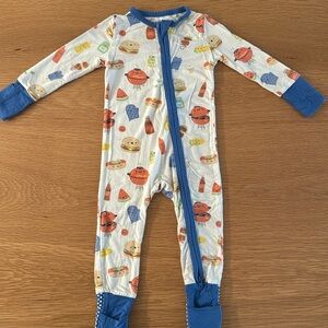 Adorable Bamboo Footies 3-6M